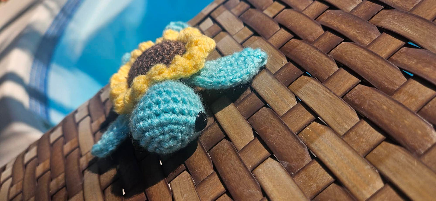 Sunny the Sunflower Turtle